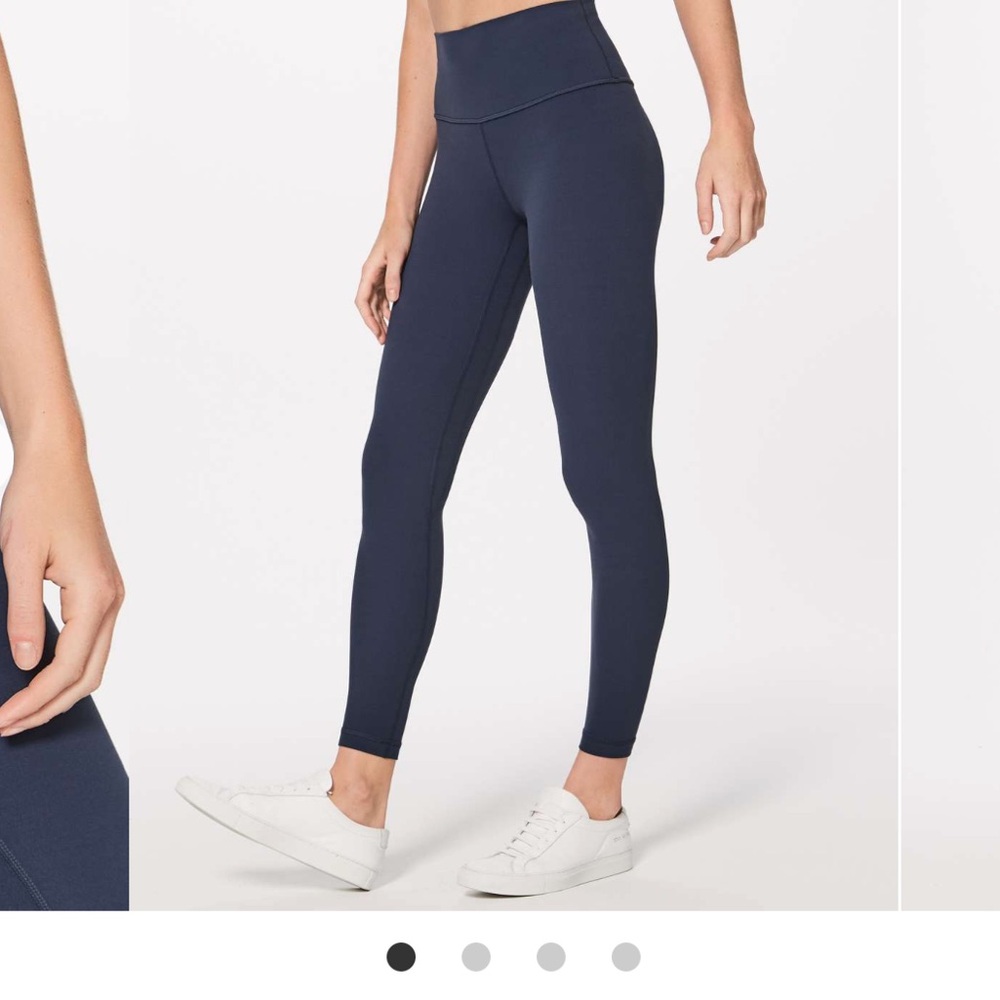 Lululemon Align II Navy High-Waisted Leggings - Picture 3 of 8
